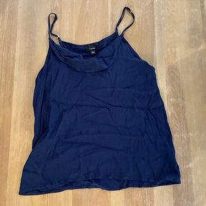 Lumiere - Dark Navy Blue Tank Top